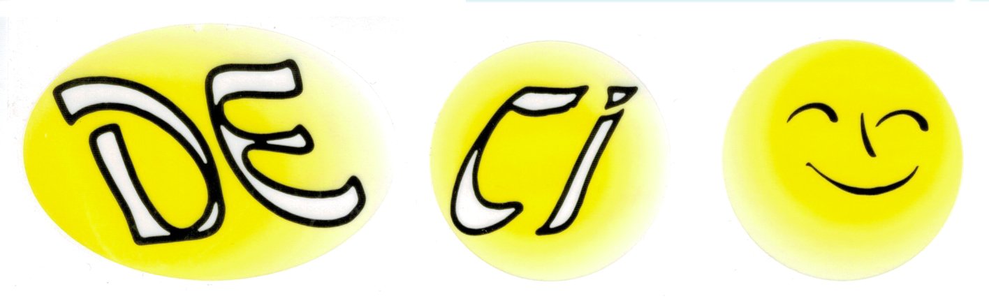 Stickers pour choisir la nature du message envoyé par Sonic Protest