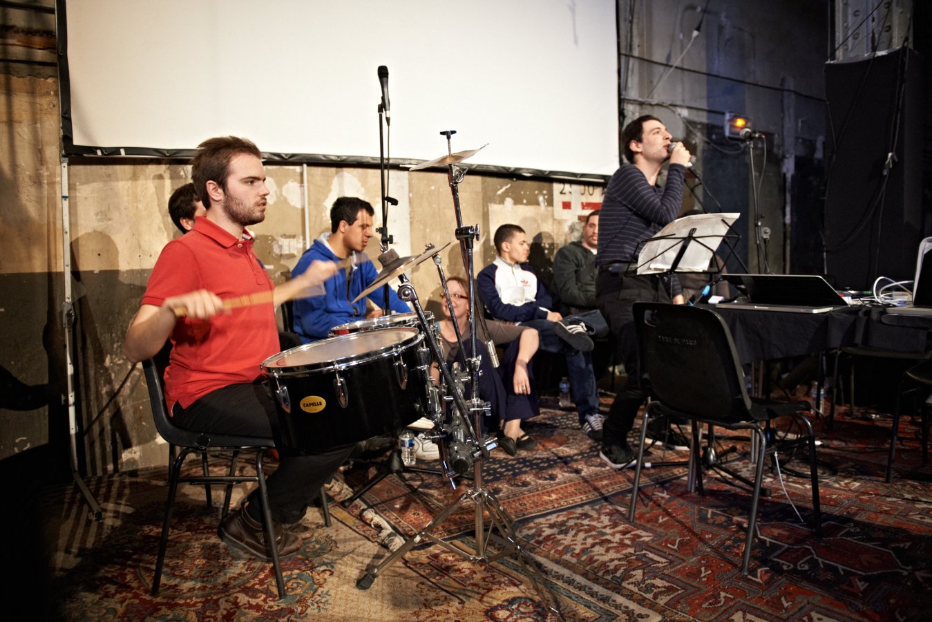 Restitution d'atelier : Anla COURTIS avec les jeunes de l'hôpital de jour d'Antony